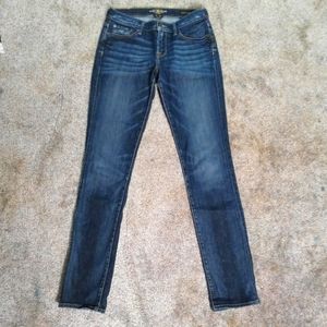 Lucky Brand Denim Jeans size 6 (28) Faded Dark Wash Sweet 'N Straight Style